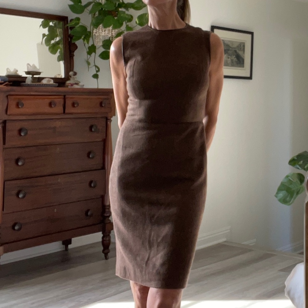 Ralph Lauren Black Label wool/cashmere dress.